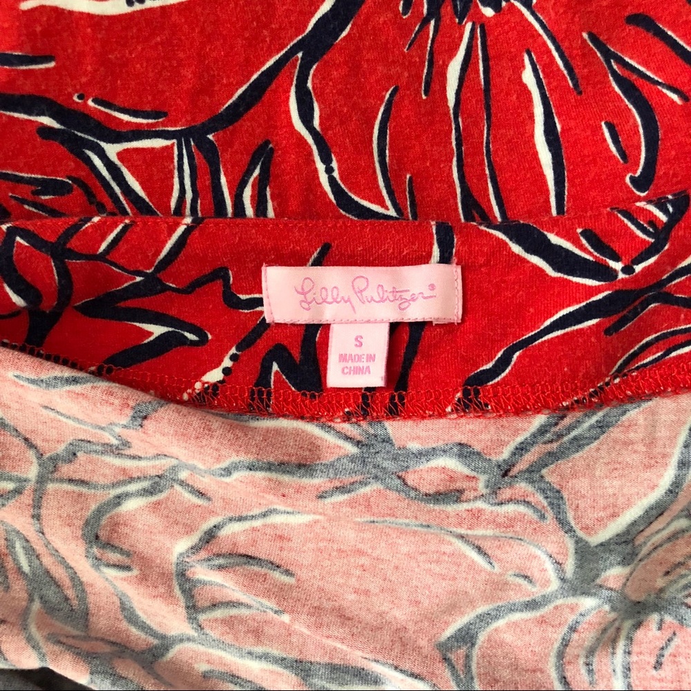 LILLY PULITZER Adalie Floral Wrap Dress - Picture 6 of 6